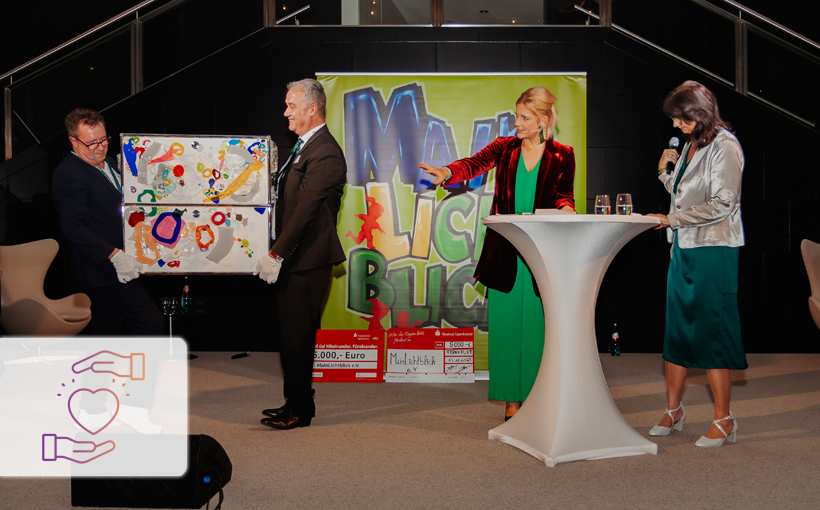 CloudKleyer at the charity event “Night for Children”
