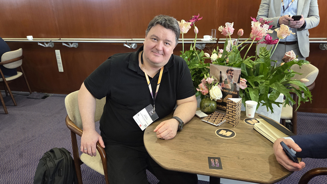 Vertriebsleiter der Firma CloudKleyer Andrej Otkaljuk
