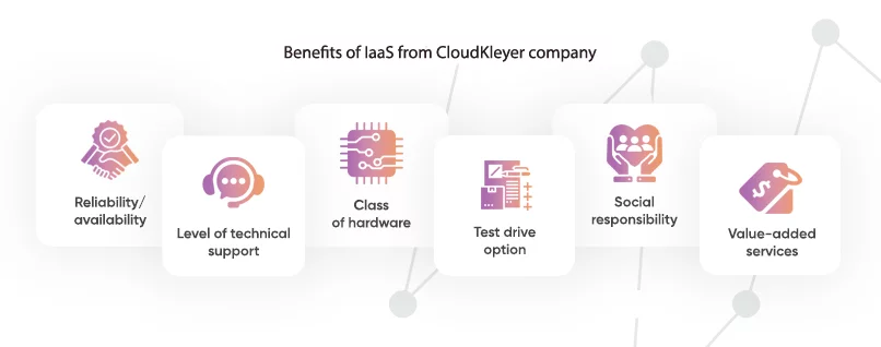 Benefits of IaaS from CloudKleyer company