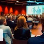 CloudKleyer representatives at WAWTECH – Tech conference in Warsaw